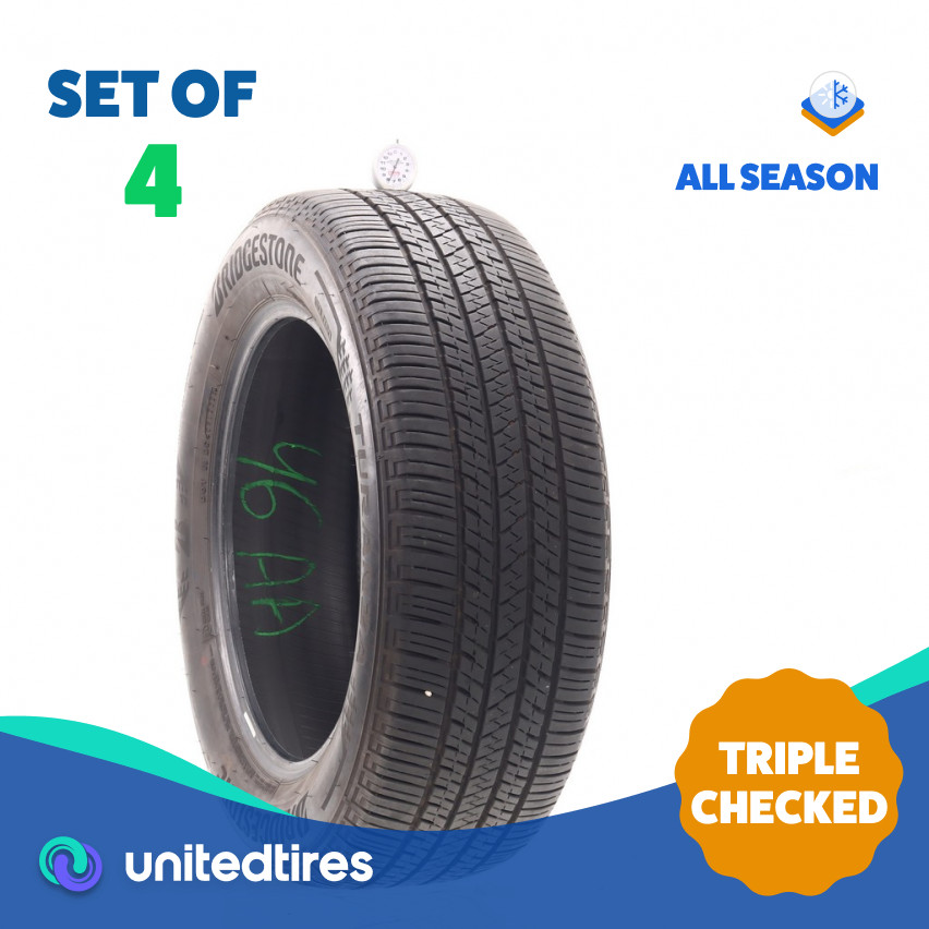 Set of (4) Used 235/60R18 Bridgestone Turanza EL450 ENLITEN 103V – 7.5-8/32