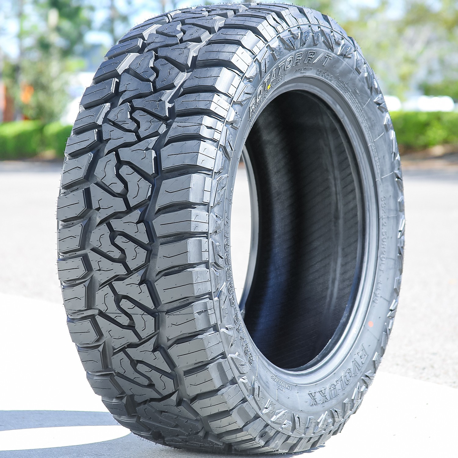 5 Evoluxx Rotator R/T 33X12.50R20 119Q F 12 Ply Tires 50k Mi Warranty