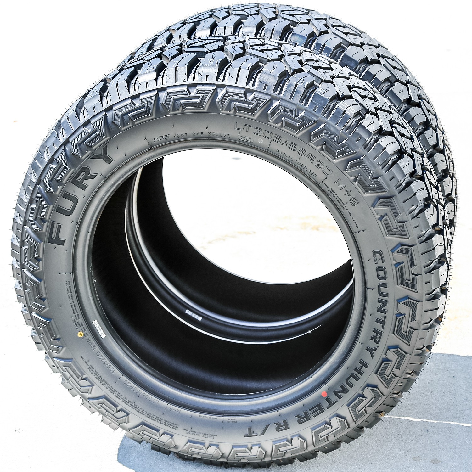 4 Fury Country Hunter R/T 305/55R20 125/122Q F 12 Ply Light Truck Tires