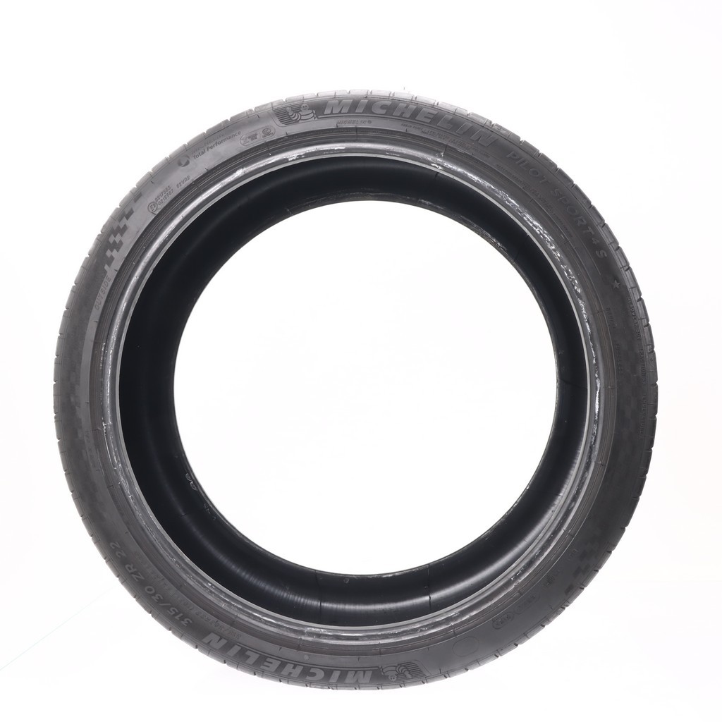 Used 315/30ZR22 Michelin Pilot Sport 4 S 107Y – 6.5/32
