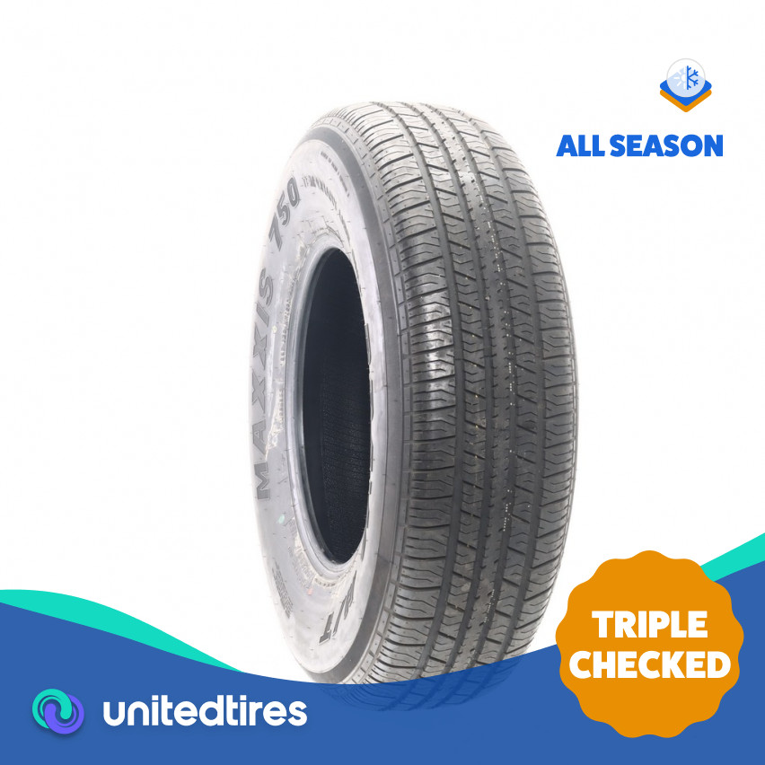 Driven Once 255/80R17 Maxxis Bravo H/T-750 Temporary 115S – 7.5/32