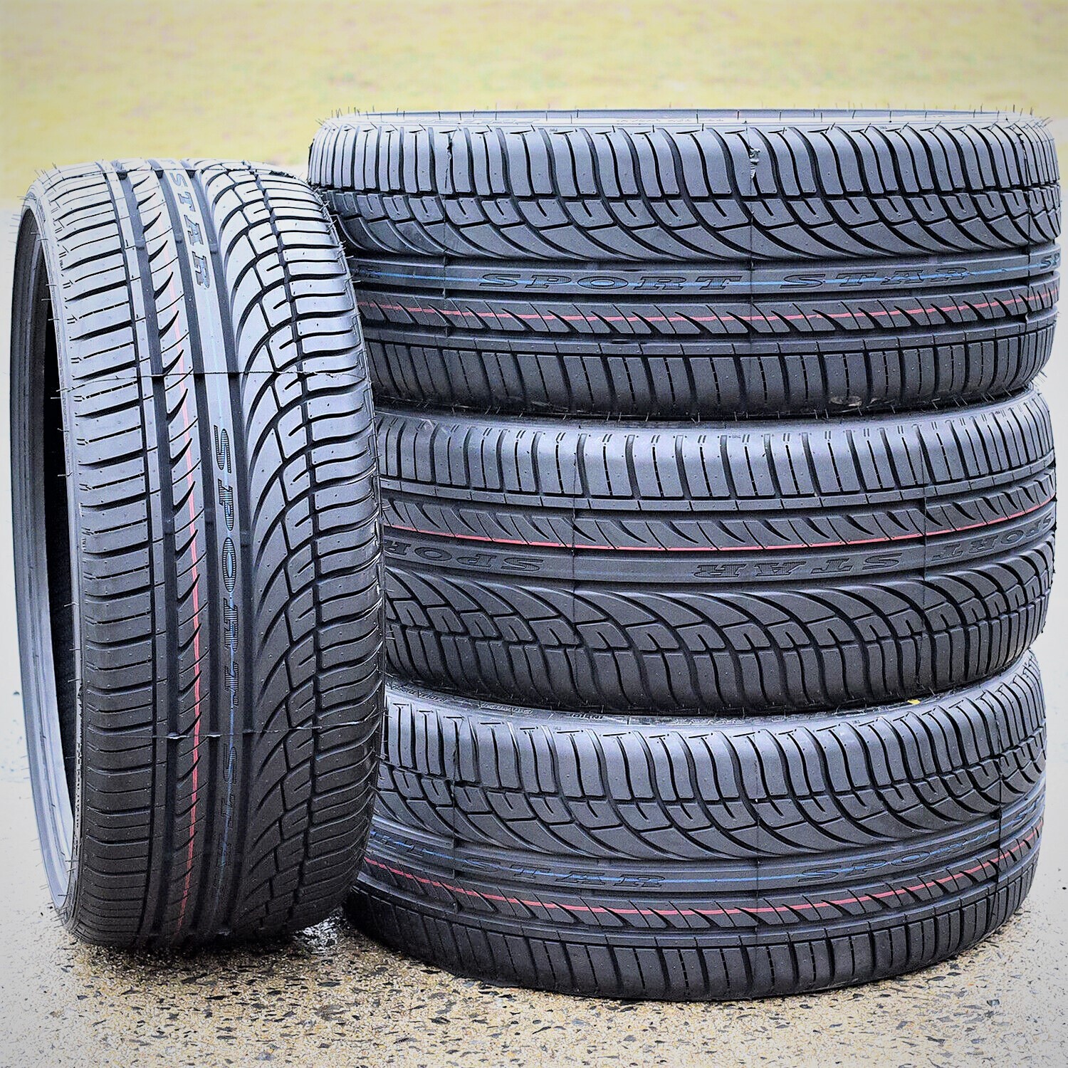 4 New Fullway HP108 225/30ZR22 225/30R22 86W XL A/S All Season Performance Tires