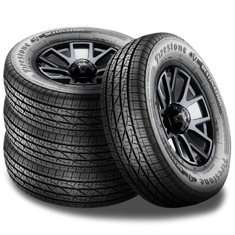 4 Firestone Destination LE3 235/55R20 102H 700AB, Highway Truck Suv, 70K MILE