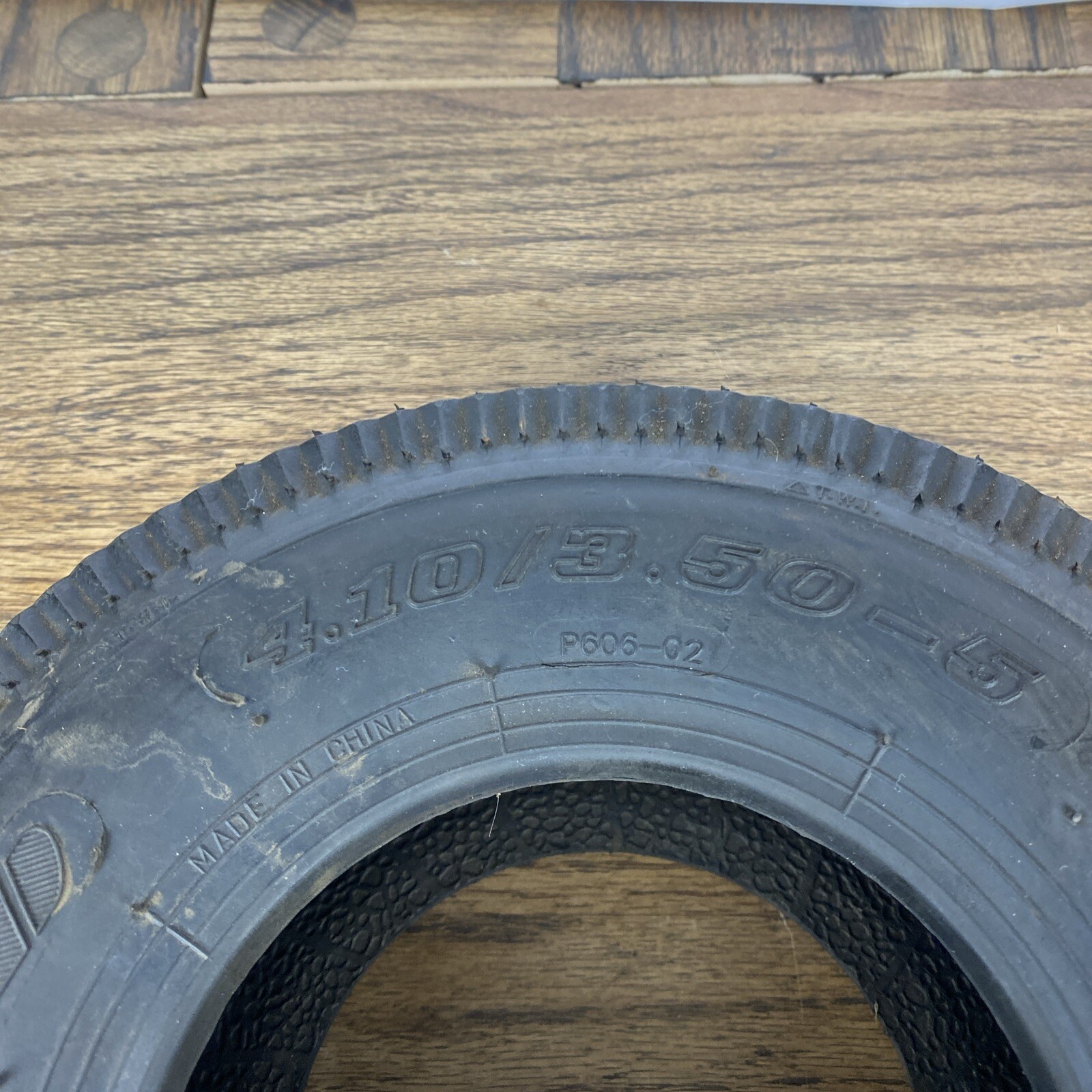 Tire Power King Sawtooth Rib 4.10-5 Load 4 Ply Lawn & Garden