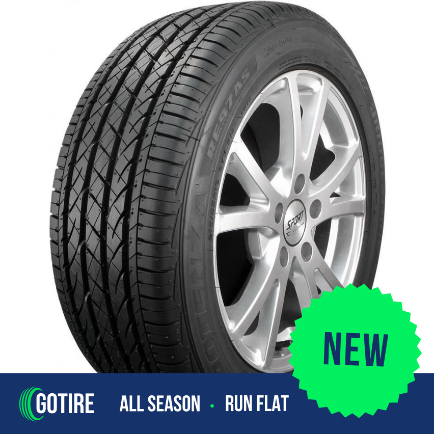 1 X New – 225/50R18 Bridgestone Potenza RE97AS RFT 94V