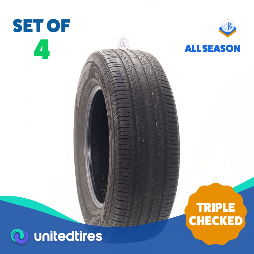 Set of (4) Used 255/65R18 Goodyear Assurance CS Fuel Max 111T – 6-7.5/32