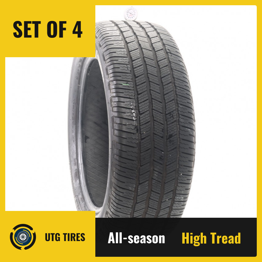 Set of (4) Used 275/50R22 Michelin Defender LTX M/S 2 115H – 11/32