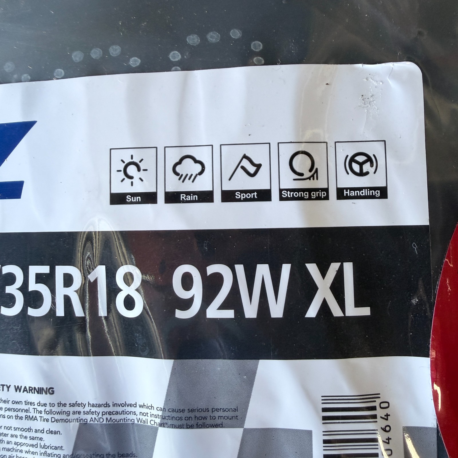 Rydanz Revimax R23 [245/35R18 92W XL] 200TW Racing Performance Tire Shibata NEW