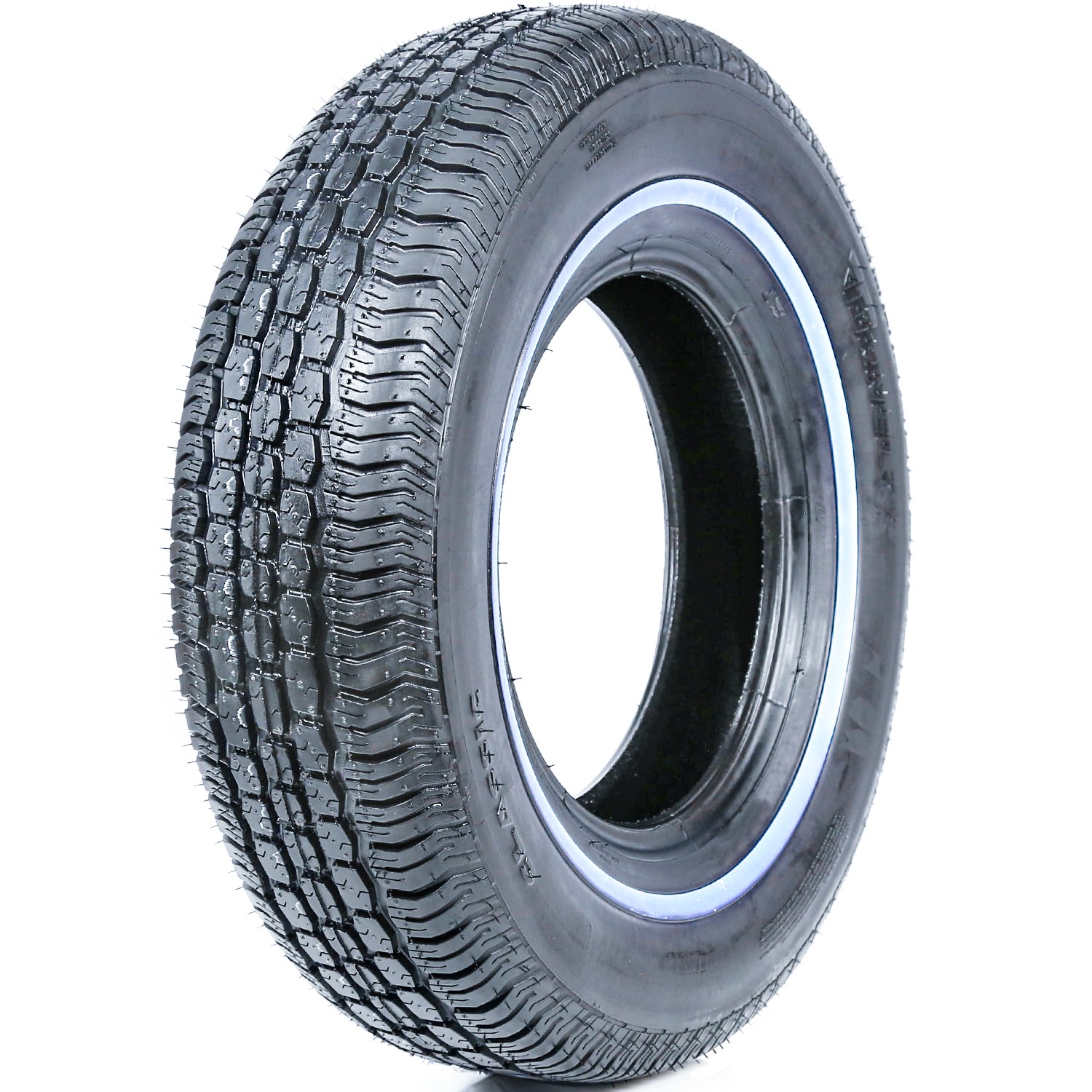 4 Tires Tornel Classic 195/75R14 92S White Wall A/S All Season