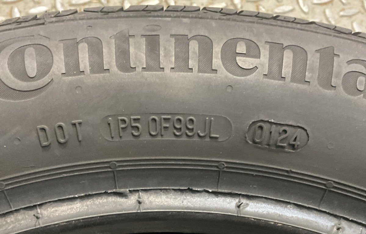 2- Used CONTINENTAL CONTROL CONTACT TOUR A/S PLUS 205/55R16 91H SL BSW