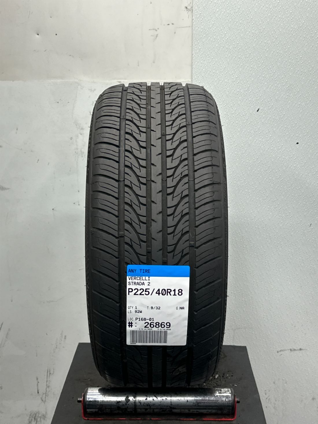Used P225/40R18 Vercelli Strada 2 92 W – 9/32