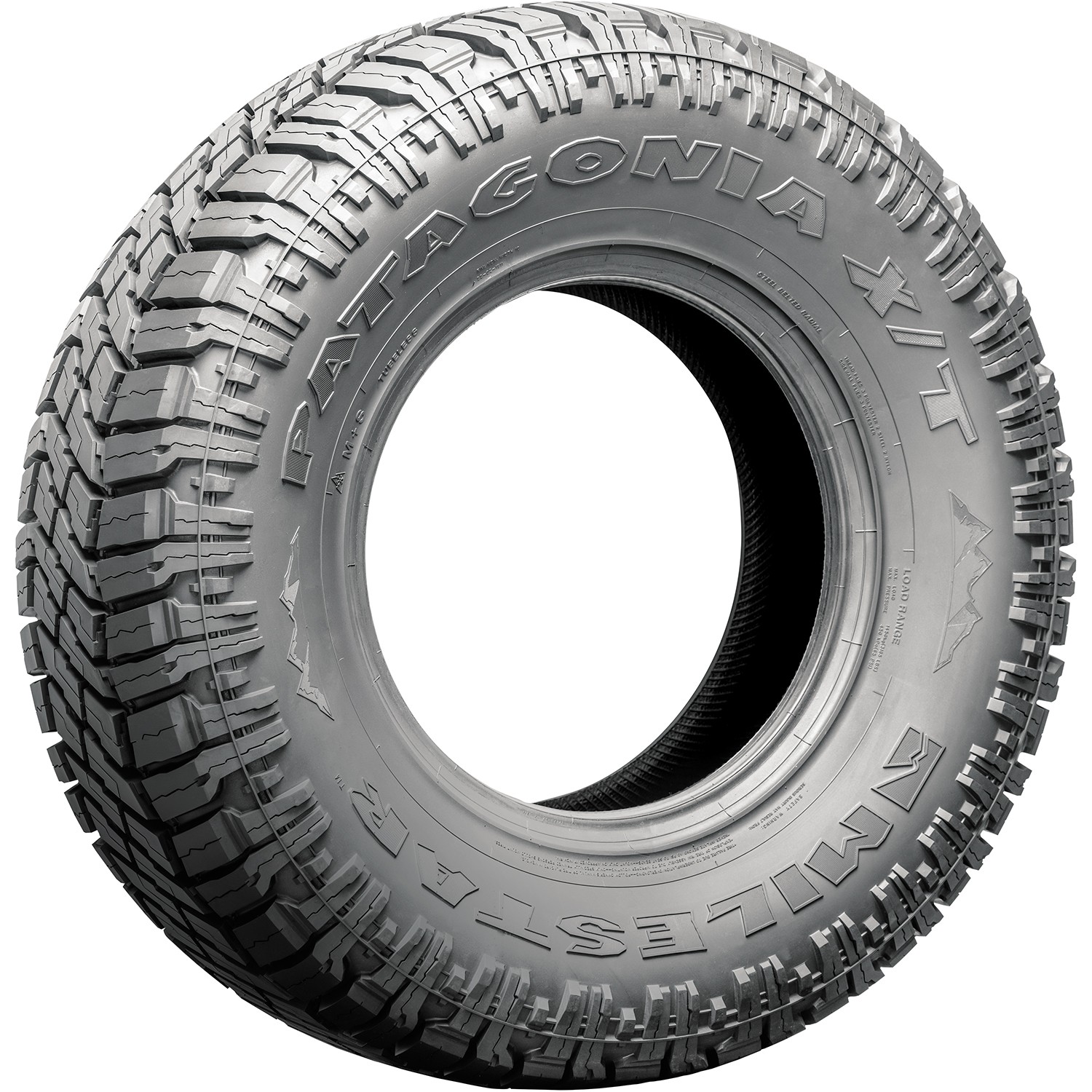 Tire Milestar Patagonia X/T LT 35X12.50R17 125Q E 10 Ply XT Extreme Terrain