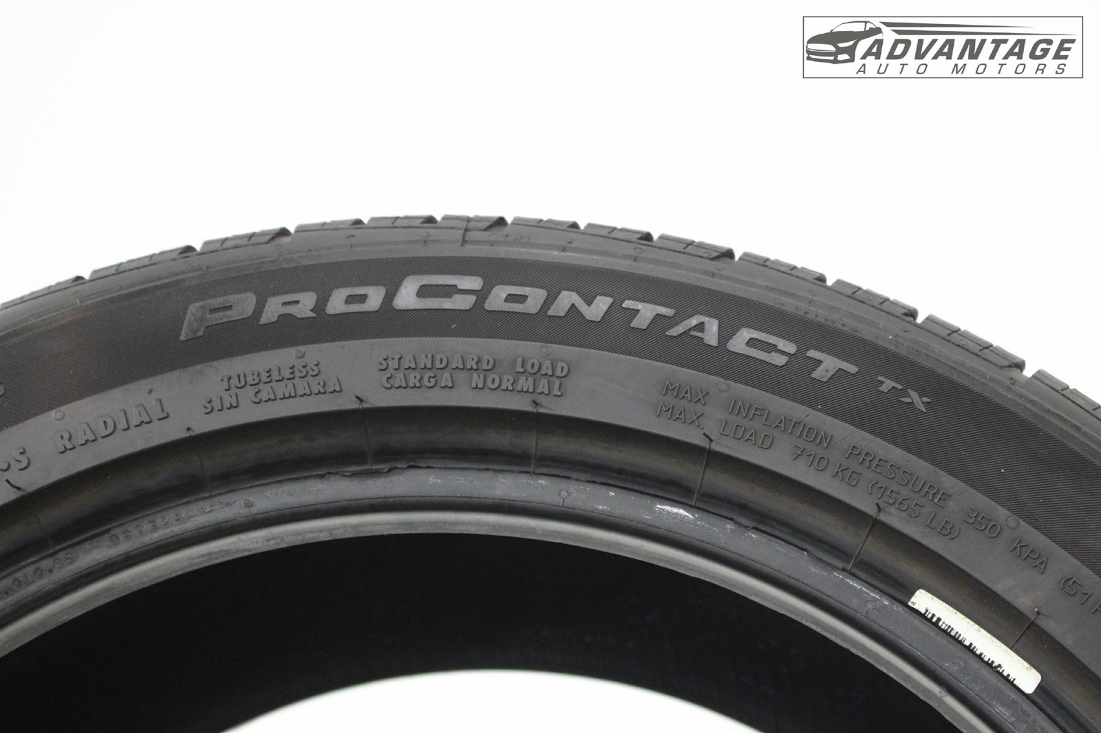 2016-2025 CHEVROLET MALIBU WHEEL TIRE CONTINENTAL 245/45 R18 96H M+S OEM