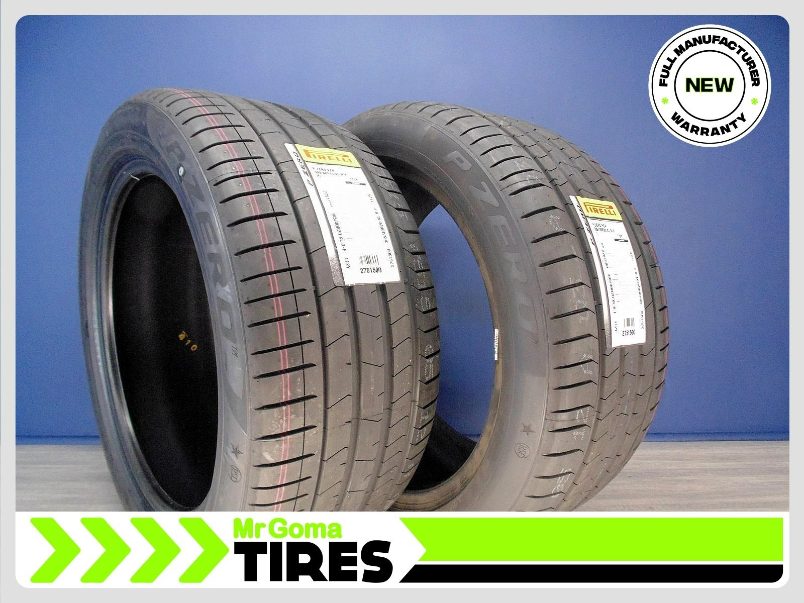 2 BRAND NEW TIRES PIRELLI P ZERO TM PZ4 RSC RFT XL 305/40R20 RUN FLAT 3054020