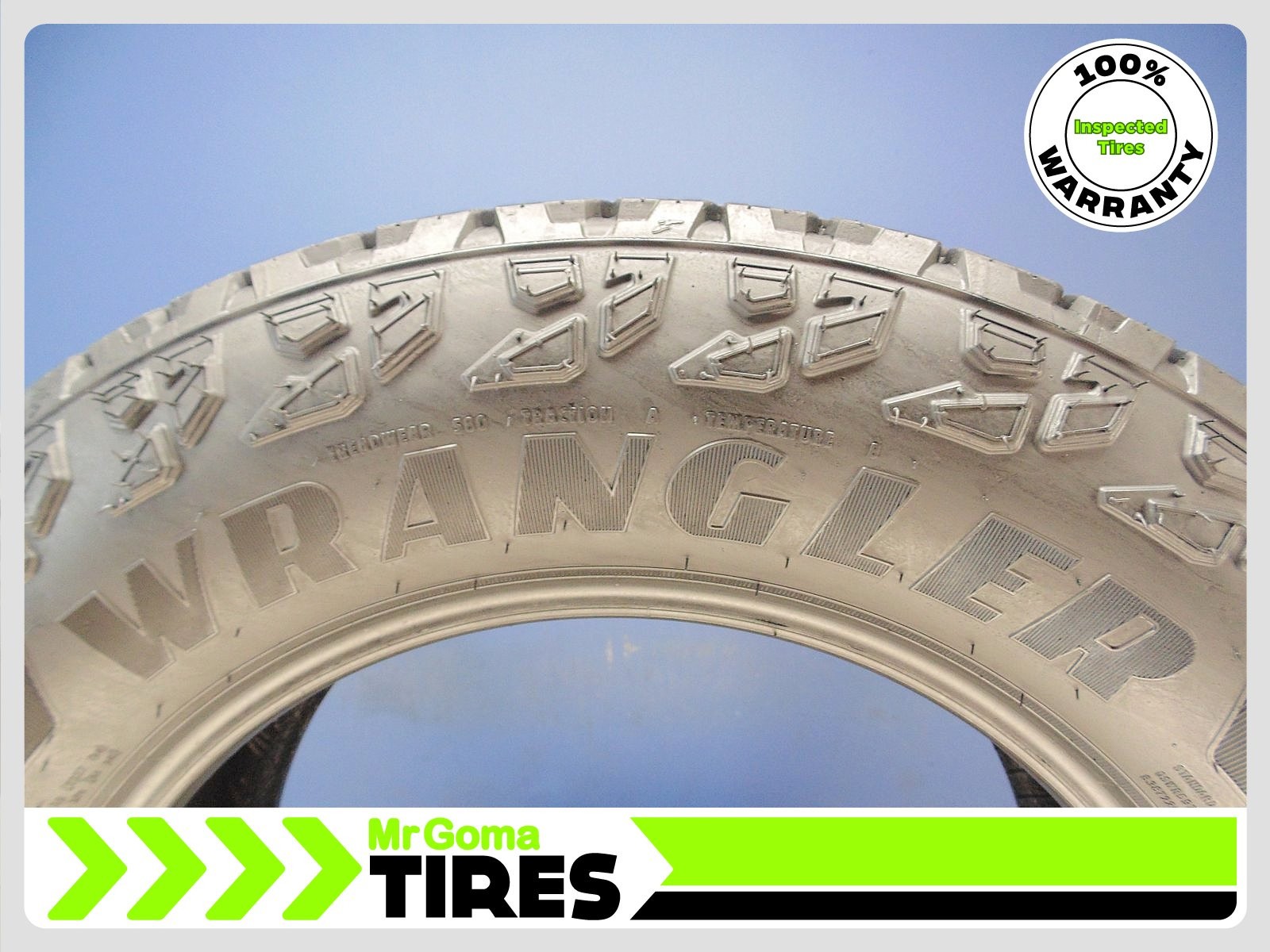 1 GOODYEAR WRANGLER TERRITORY AT 265/60R18 USED TIRE 9.6/32 TREAD 110H 2656018