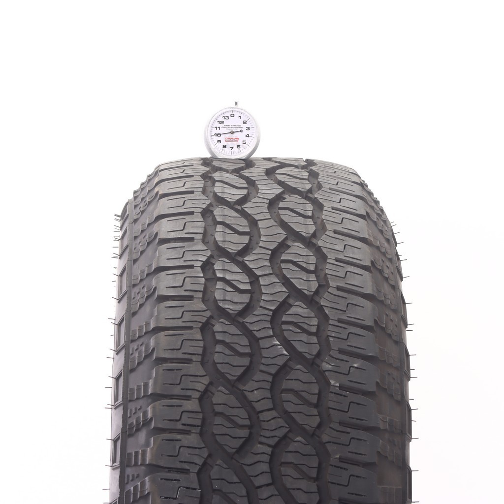 Set of (4) Used 255/70R17 Goodyear Wrangler Territory AT 112T – 9-10/32