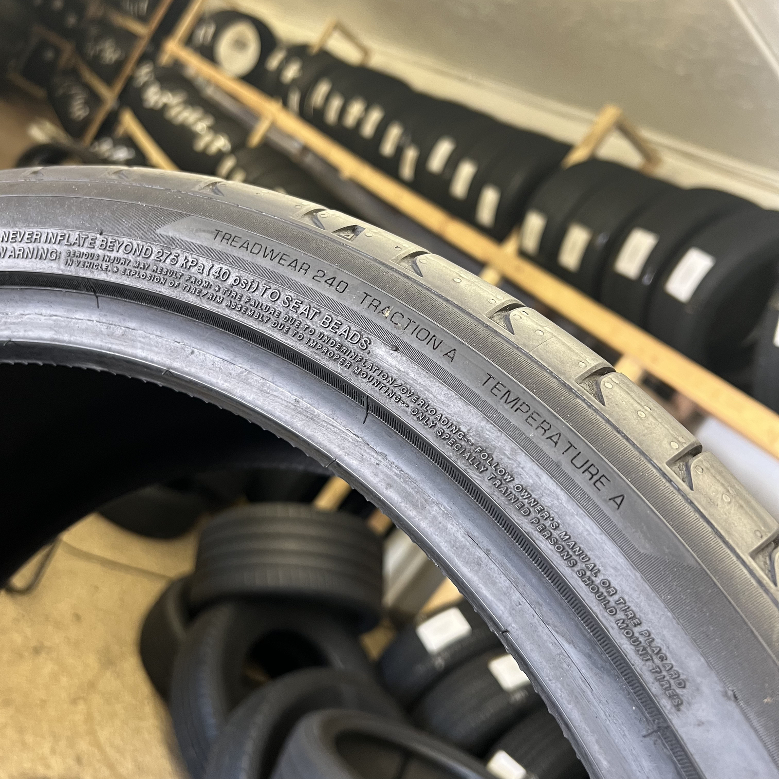 1 Tire LikeNew Yokohama Advan Sport V107 BMW HL 315/30R23 315/30R23 111Y
