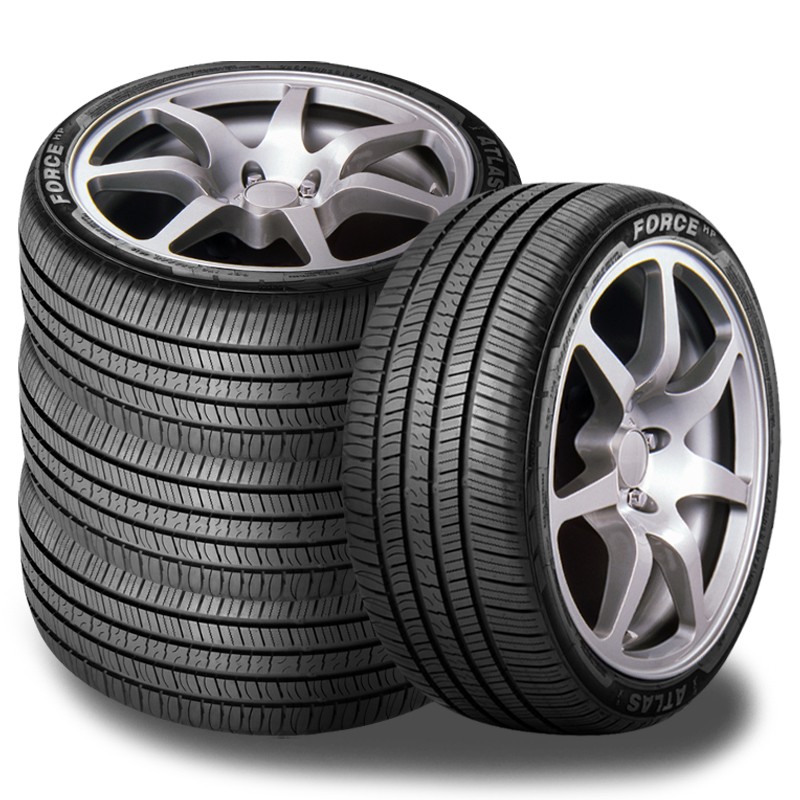 4 Atlas Force HP 225/60R18 100H All Season Tires [ 700AA UTQG / 50K Mi Warranty]