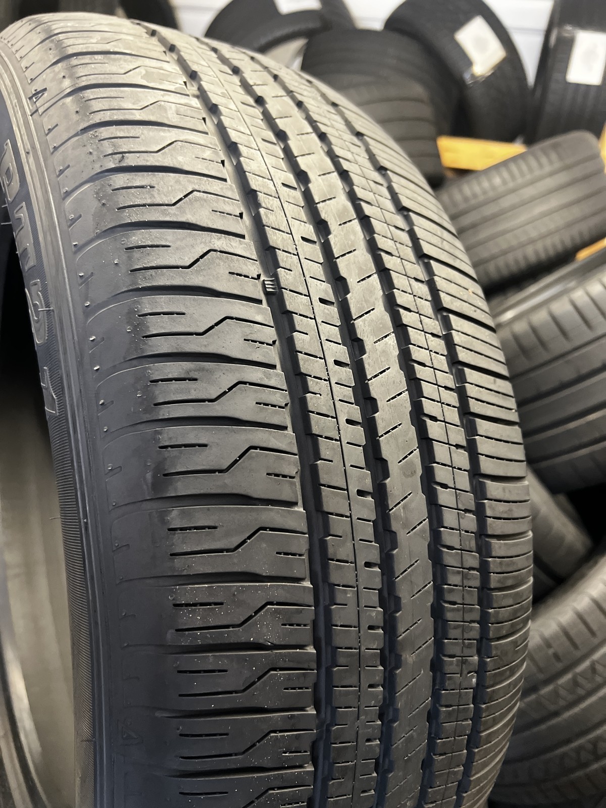 1 Tire Dunlop Grandtrek PT21 235/55R19 101V DOT.0124 7/32