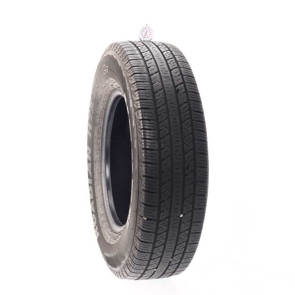 Set of (4) Used LT 235/80R17 Nexen Roadian HTX RH5 LTV 120/117R – 6-7.5/32