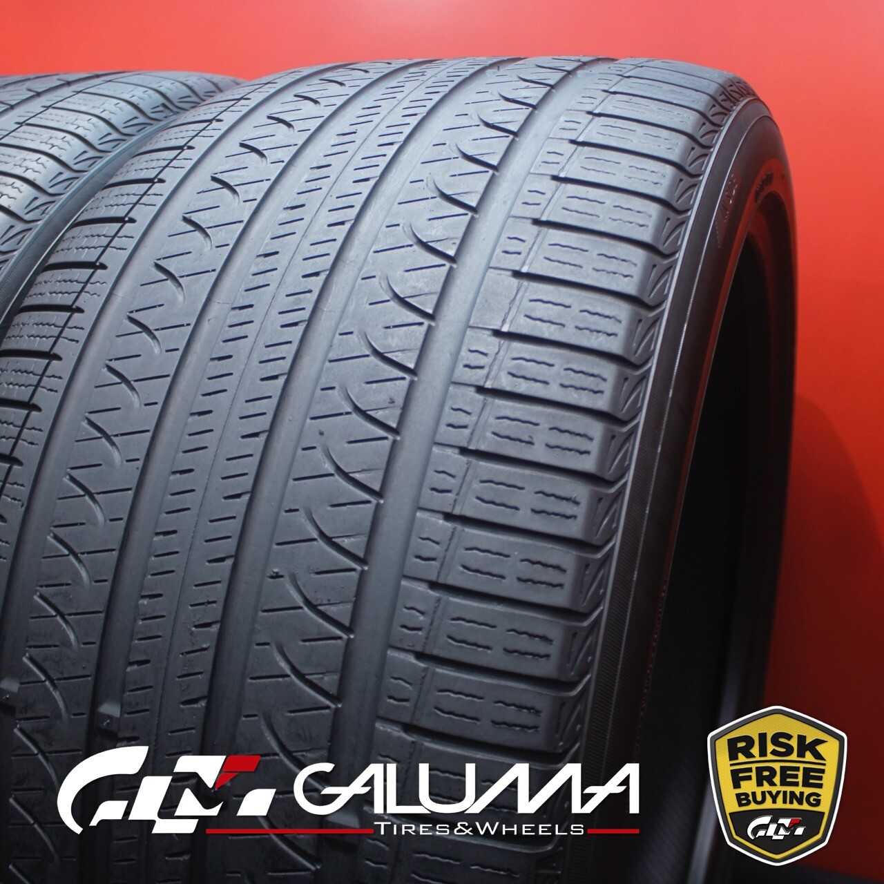 Set of 2 Tires Yokohama Advan V35 315/35R22 315/35/22 3153522 No Patch #84809