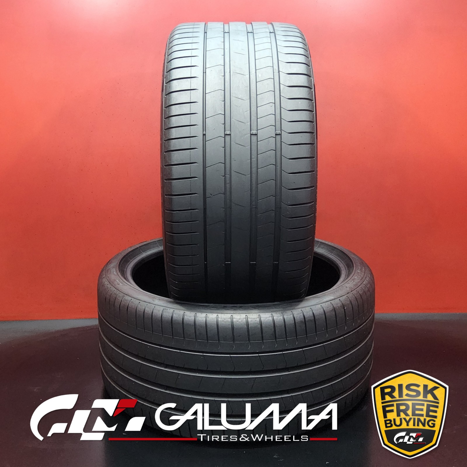 Set of 2 Tires Pirelli P Zero PZ4 XL 315/30ZR22 315/30/22 3153022 No Patch 92705