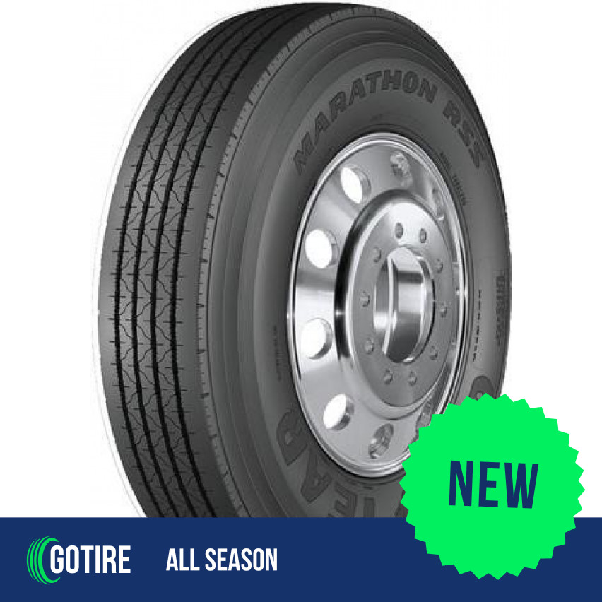1 X New – 295/75R22.5 Goodyear Marathon RSS 144/141L