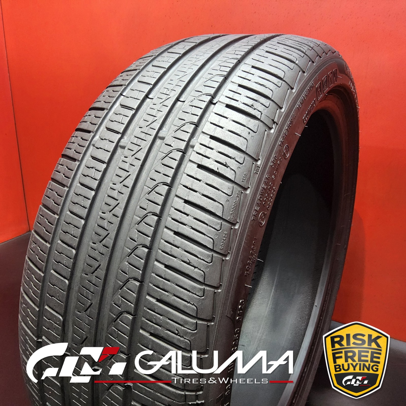 1 (One) Tire Pirelli Cinturato P7 All Season ★ Run Flat 225/40R18 No Patch 91102