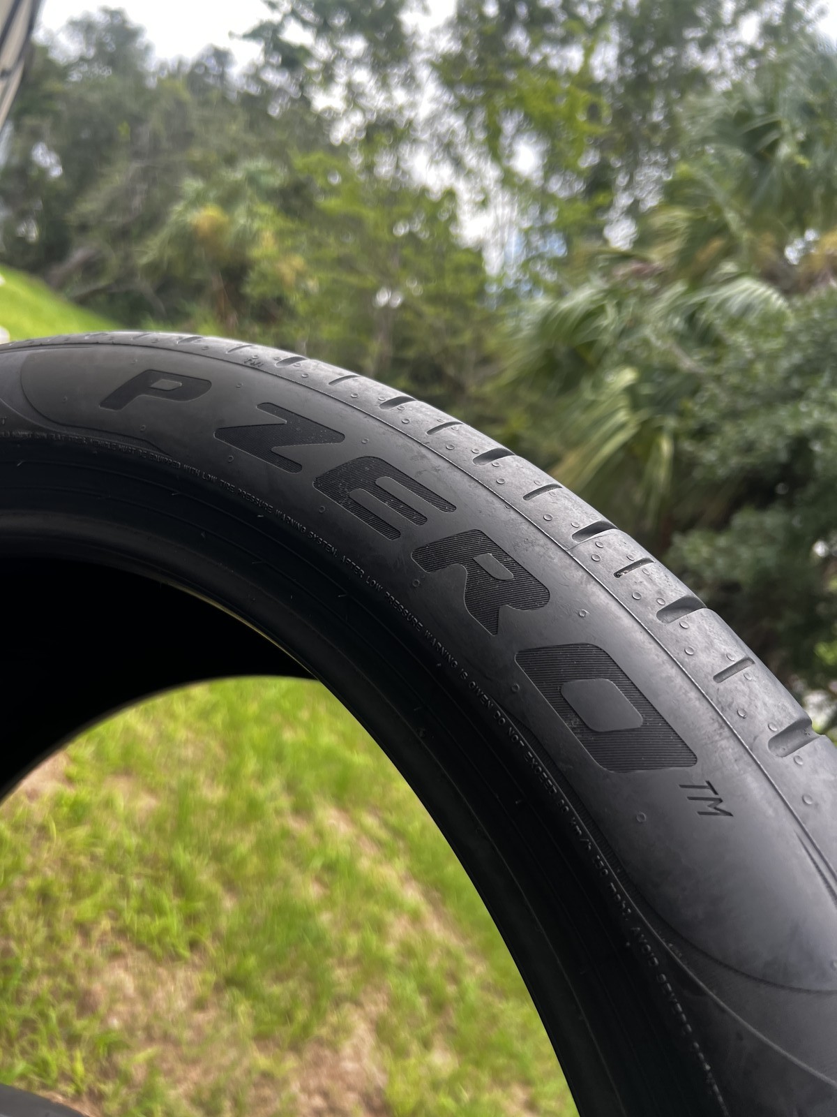 1 Tire Pirelli P Zero PZ4 ★ BMW 315/35R22 111Y DOT.0623 5/32