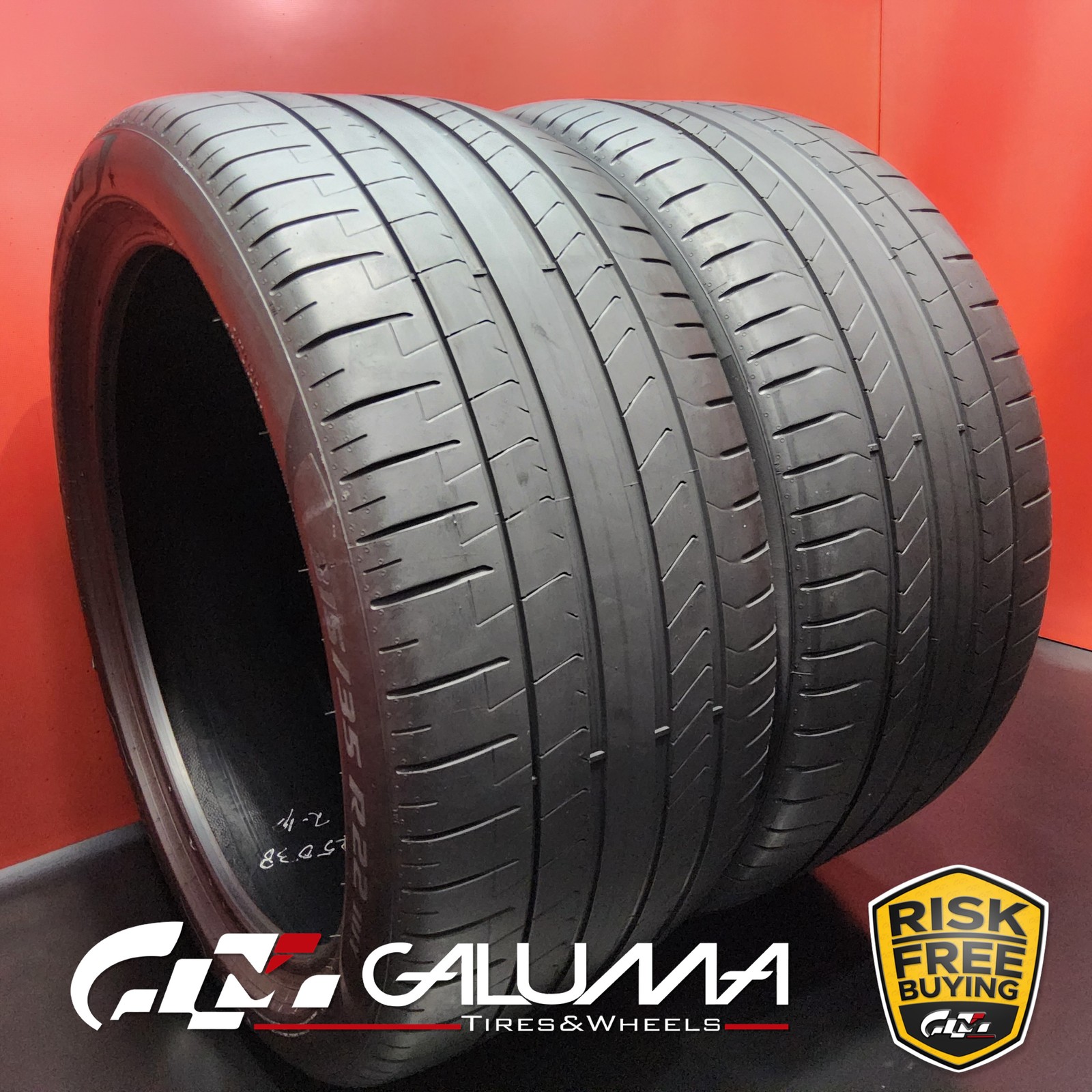 Set of 2 Tires Pirelli P-Zero (PZ4) ★ XL 315/35R22 3153522 3153522 #95038