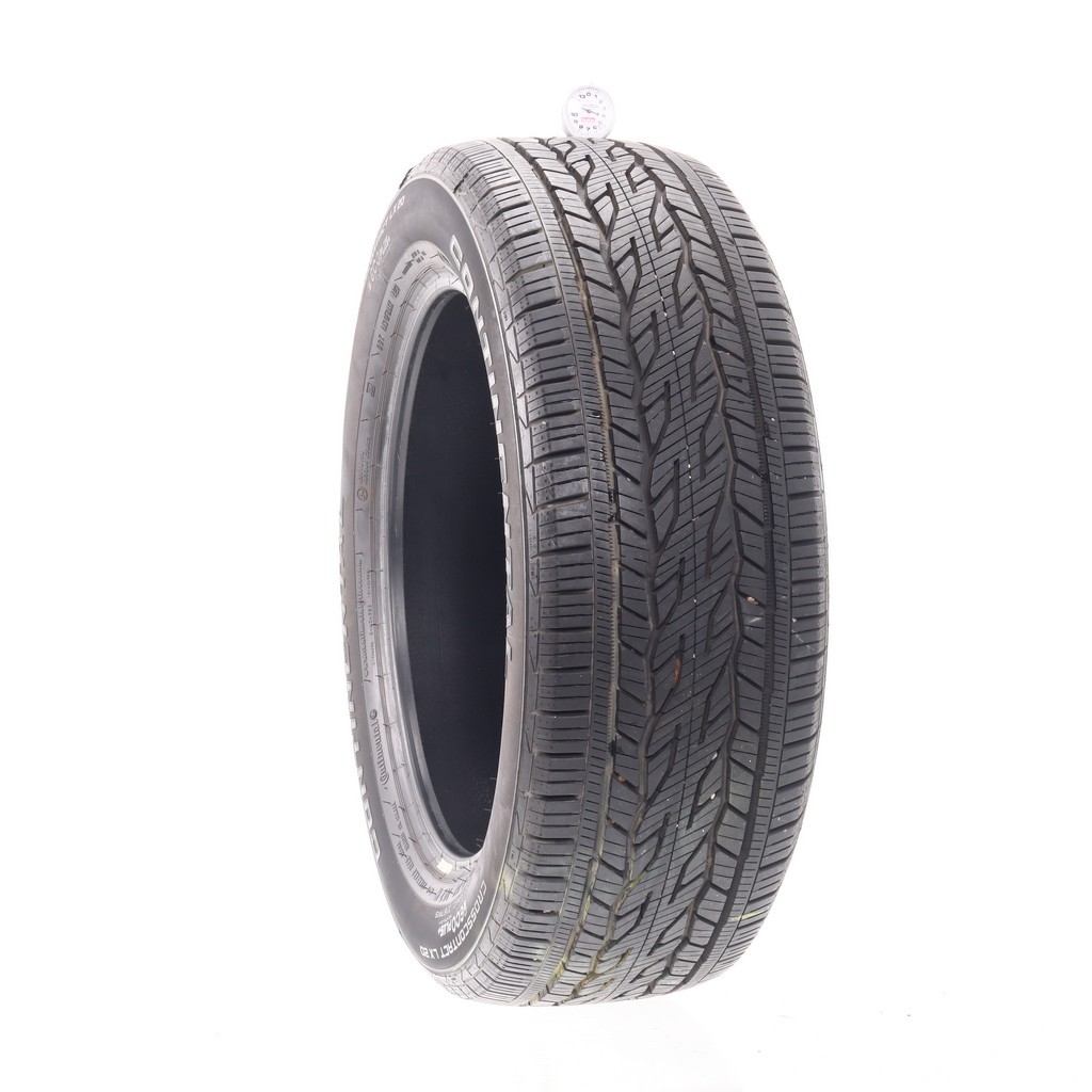 Set of (4) Used 255/55R20 Continental CrossContact LX20 107H – 9.5-11/32 (KCB6)