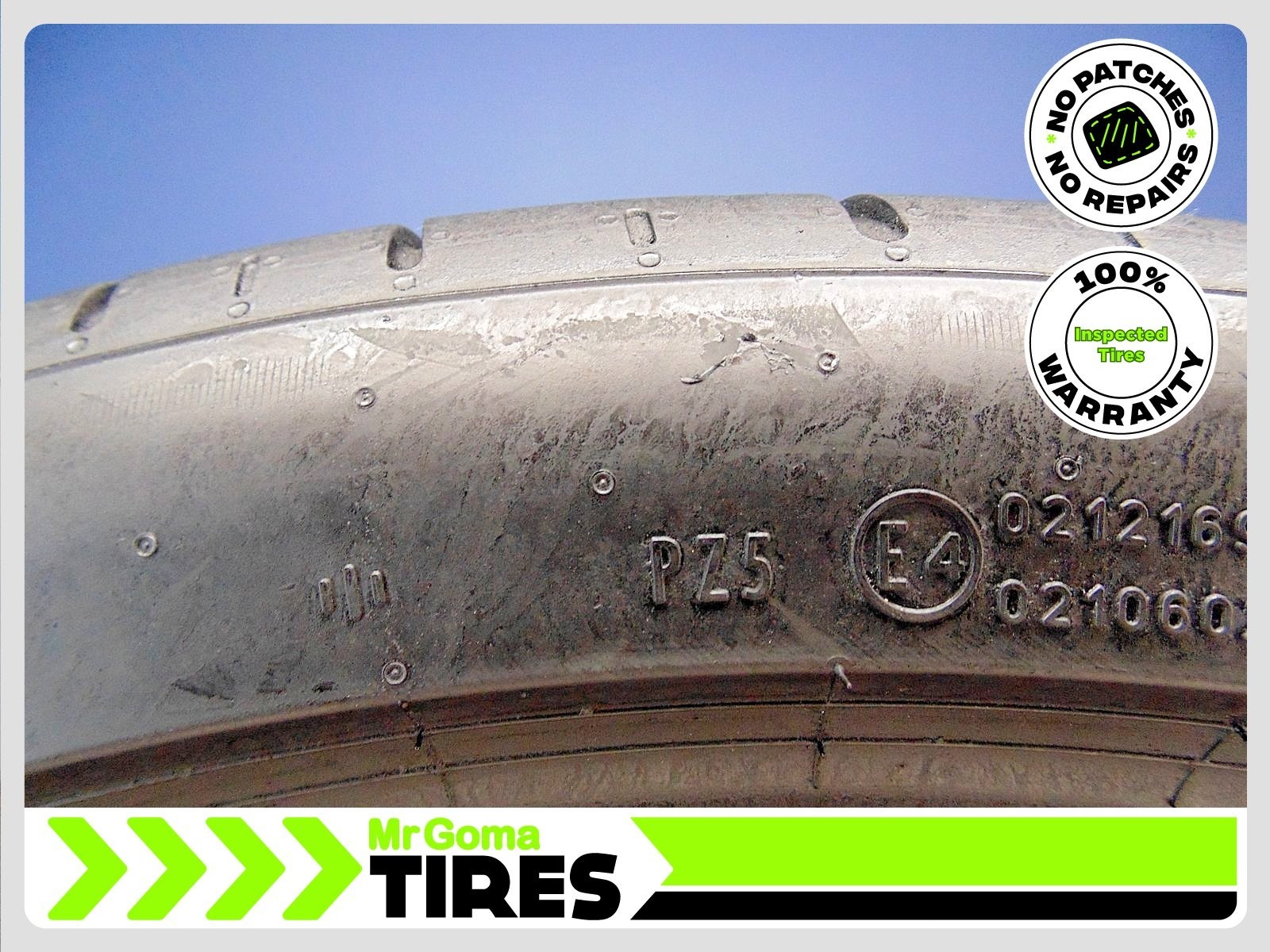 1 PIRELLI P ZERO TM PZ5 L1 ELECT XL 325/30ZR23 USED TIRE 6.0/32 TREAD 109Y