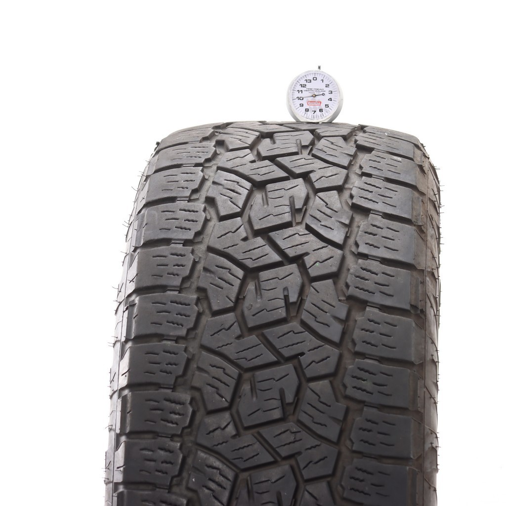 Set of (4) Used 265/60R18 Toyo Open Country A/T III 110T – 9.5-11/32