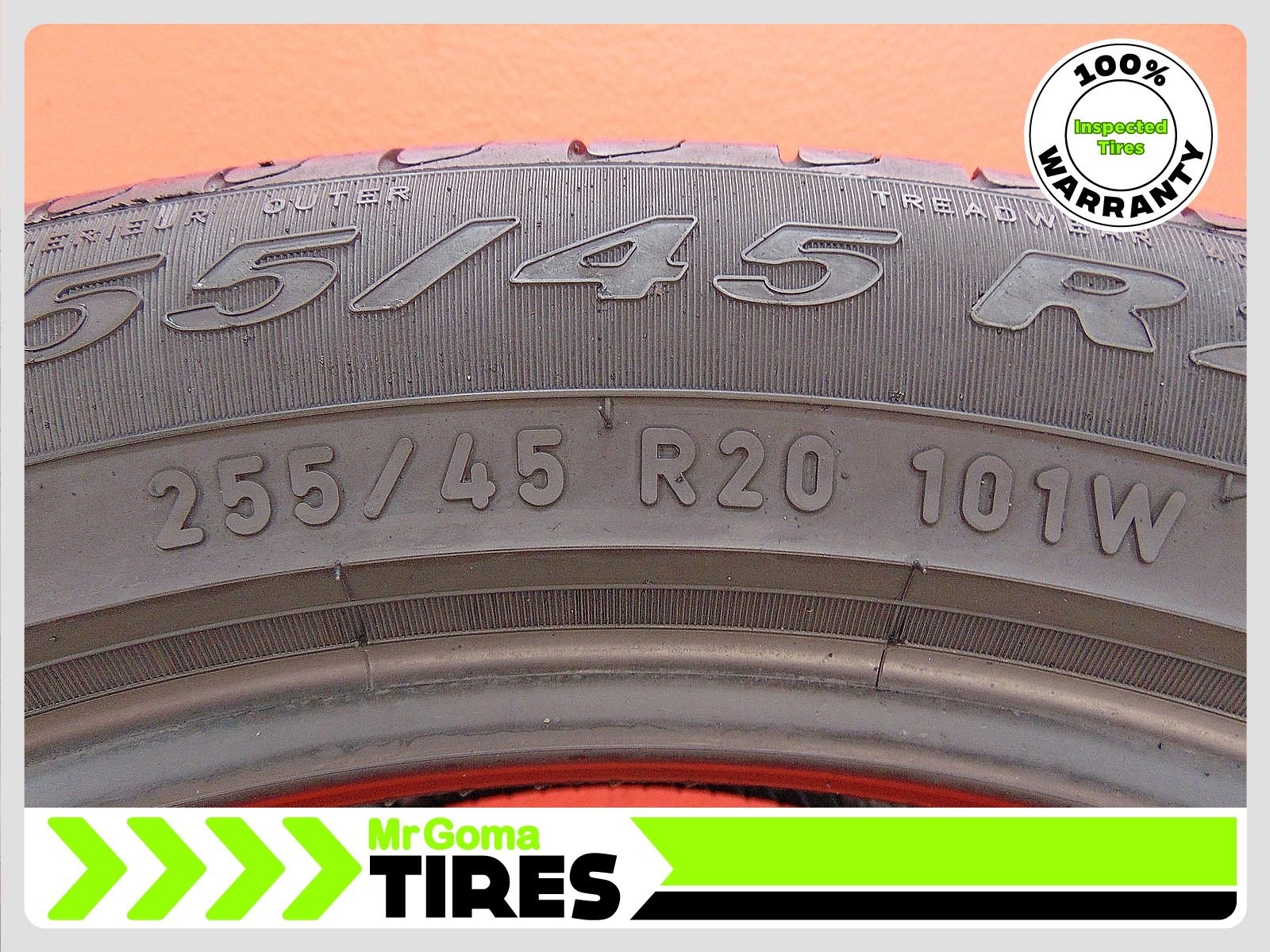 1 PIRELLI SCORPION VERDE ALL SEASON ECOIMPACT AO 255/45R20 101W 8.0/32 TREAD