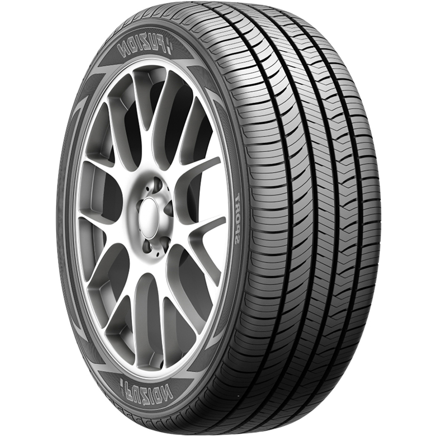 4 Fuzion Sport 235/50R18 97W All Season Performance Tires 50k Mi Warranty 500AAA