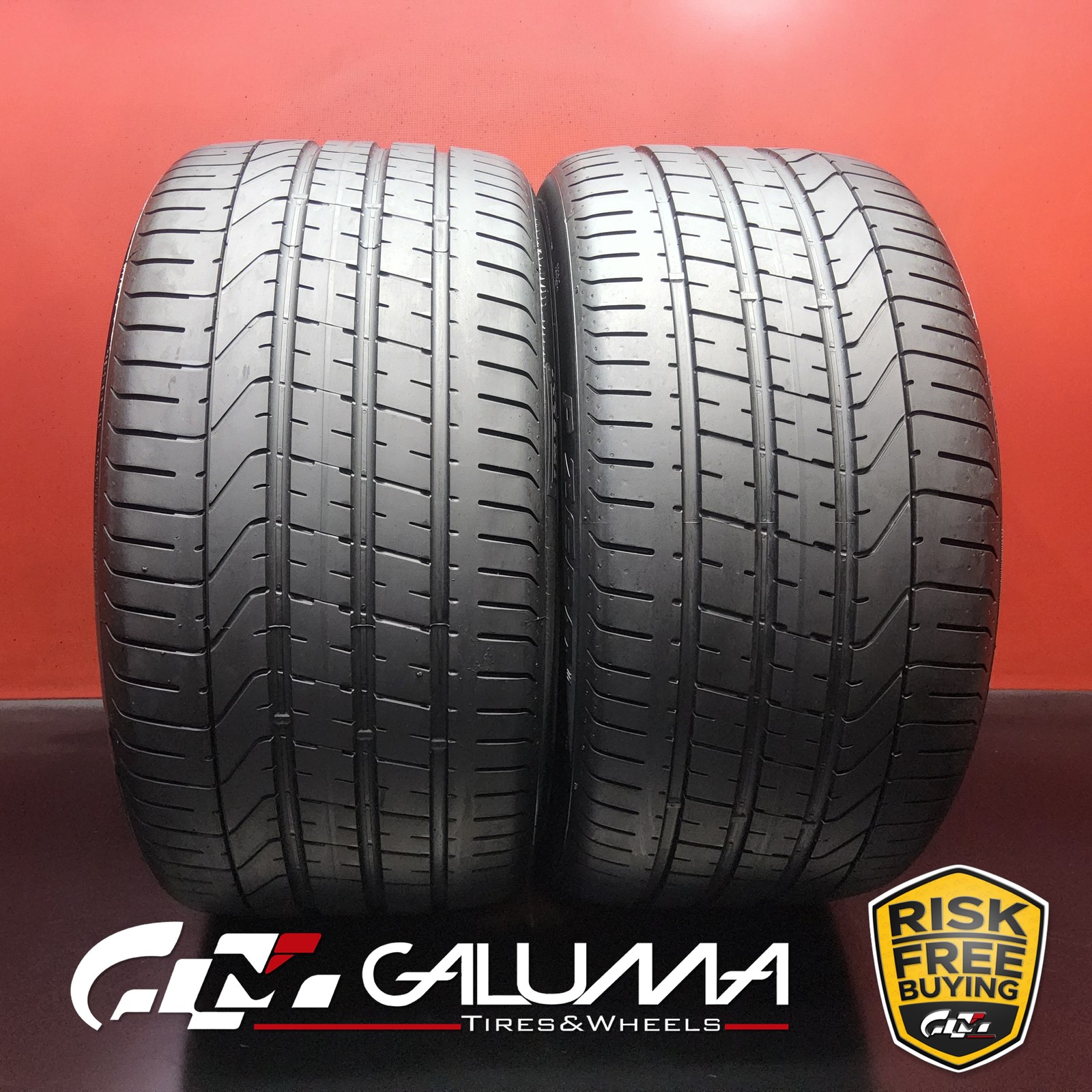 Set of 2 Tires LikeNEW Pirelli P Zero XL 315/30ZR22 315/30/22 107Y N0 #96059