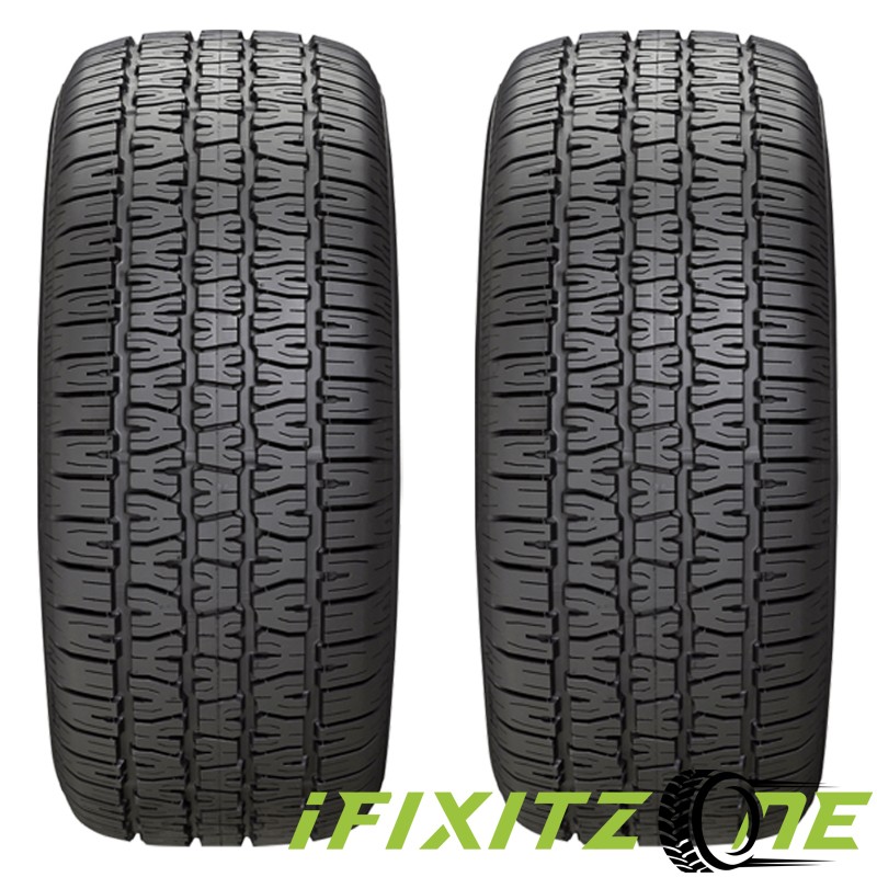 2 BFGoodrich Radial T/A 155/80R15 83S All Season Performance White Letters
