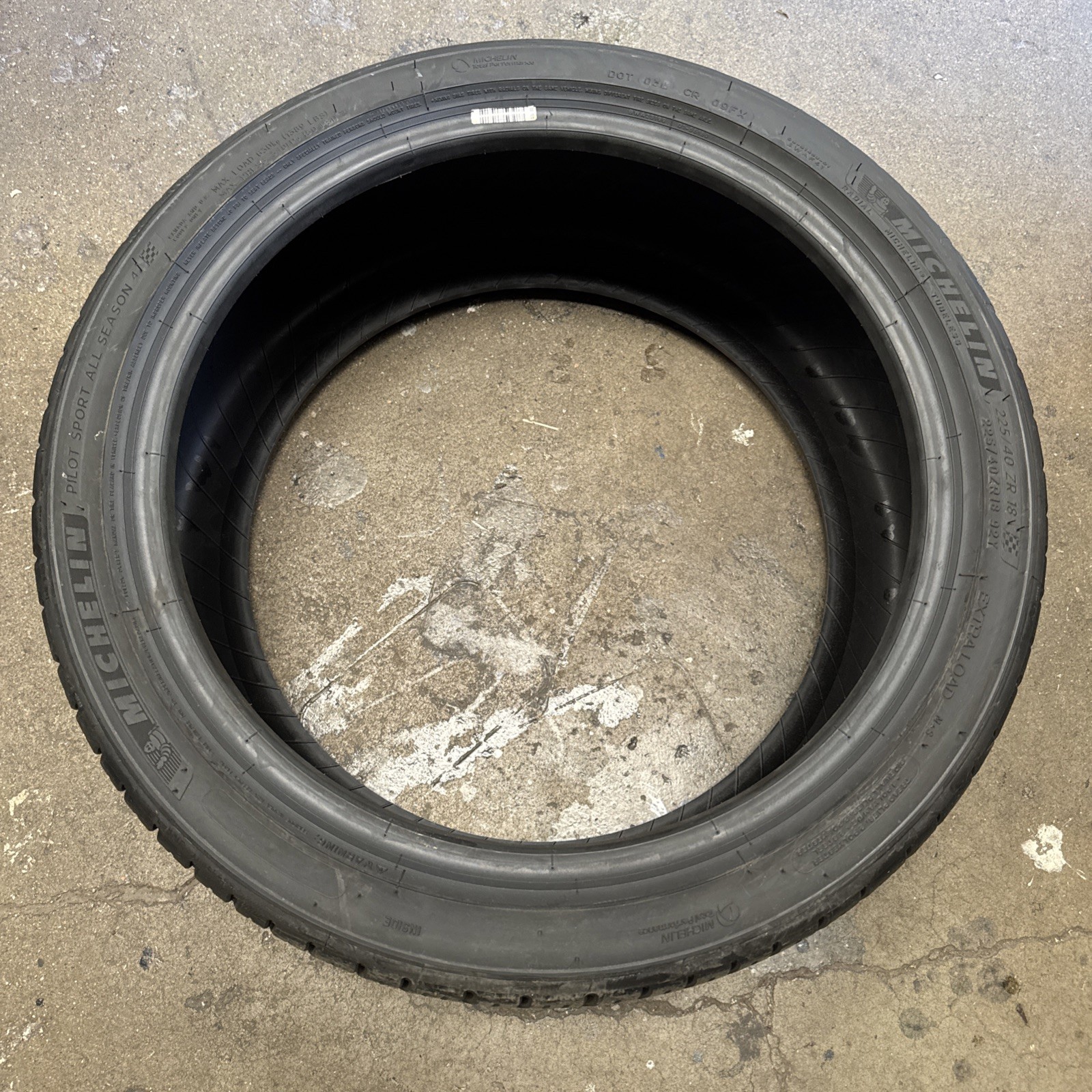 1 Michelin Pilot Sport A/S 4 225/40R18 92Y XL All Season
