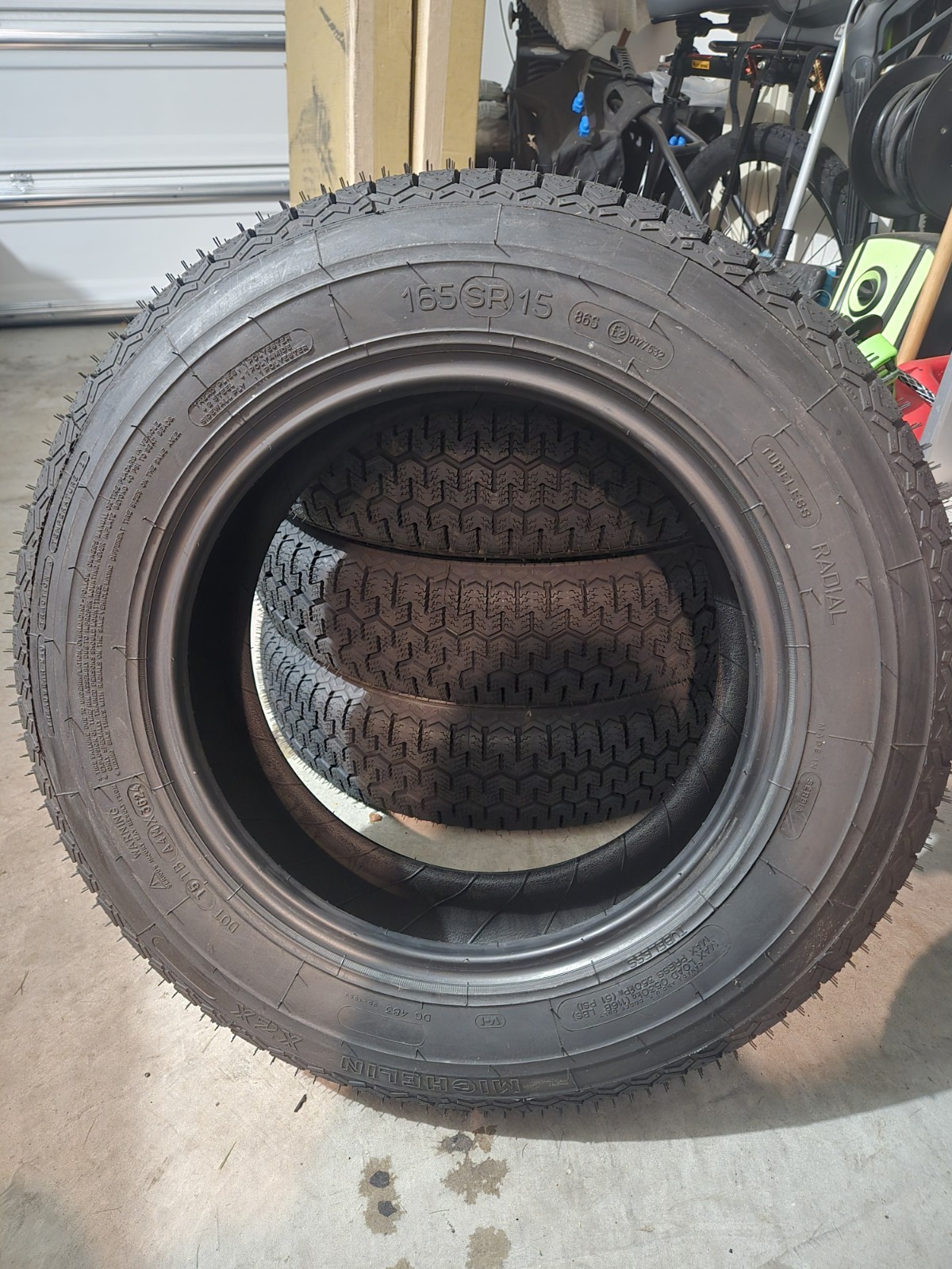Michelin XZX Series 165SR15