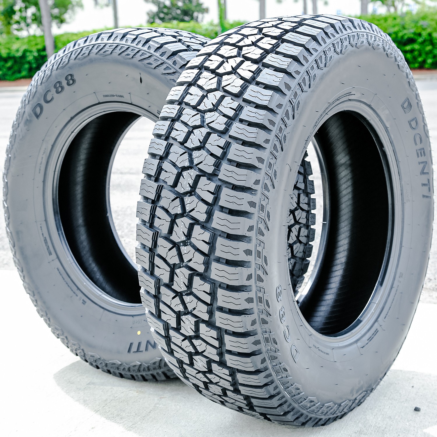 4 Dcenti DC88 AT 305/55R20 121/118Q E 10 Ply A/T Tires 40k Mi Warranty 500AA