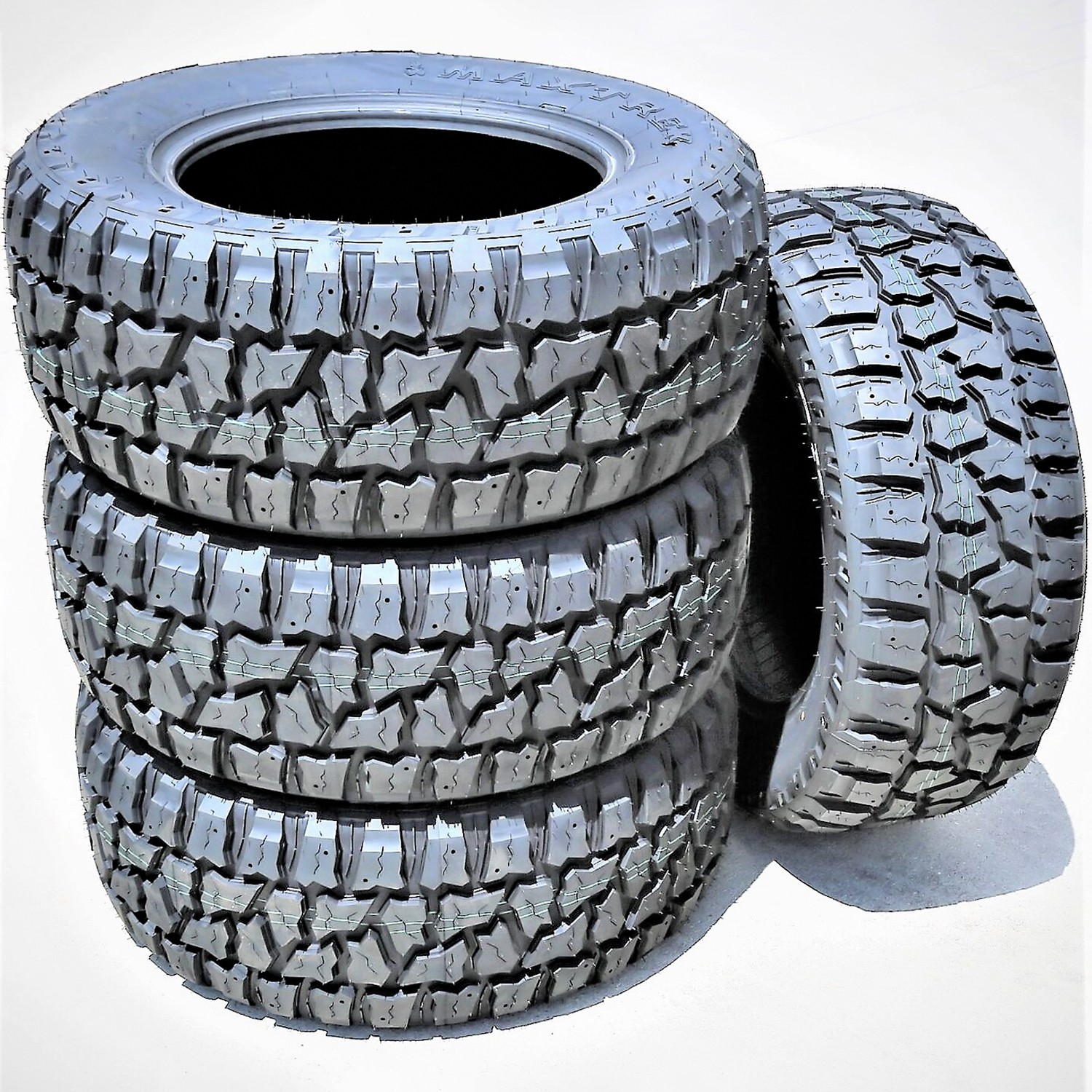 4 Maxtrek Fortis R/T T01 315/75R16 121/118Q D 8 Ply Light Truck Tires