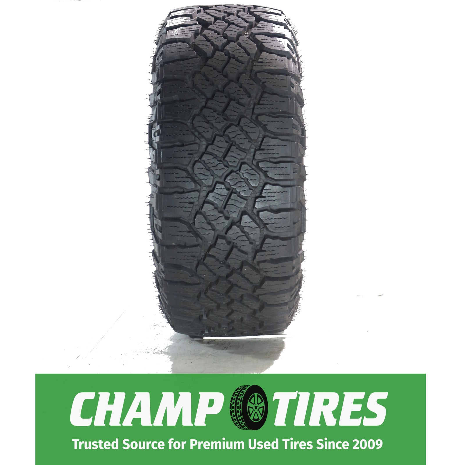 LT33X/12.5R20 Goodyear Wrangler Duratrac RT 119 Q Used 18/32nds