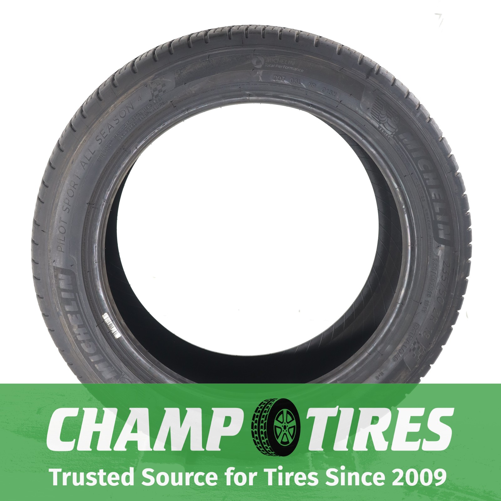 Set Of 2 P235/50R18 Michelin NEW Pilot Sport A/S 4 101 Y New 10/32nds