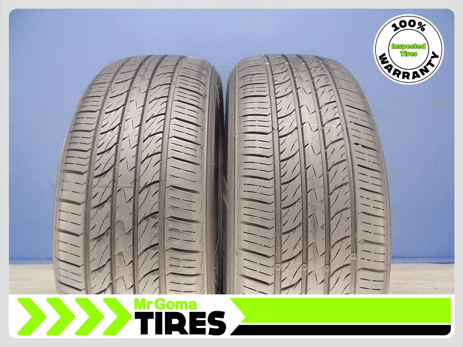 2 ARROYO ECO PRO A/S XL 255/60R18 USED TIRES 7.7/32 TREAD 255/60/18 104V 2556018
