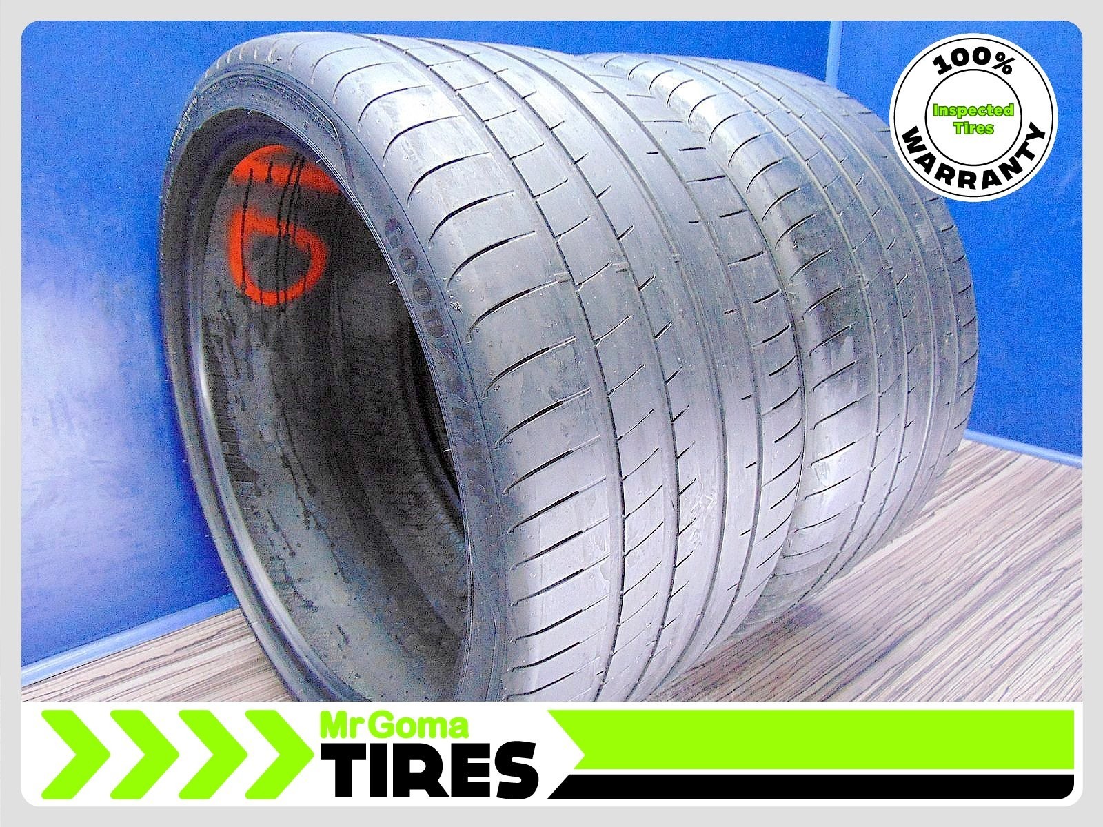 2 GOODYEAR EAGLE F1 ASYMMETRIC 3 NAO XL 305/30ZR21 – 6.3/32 Tread 3053021