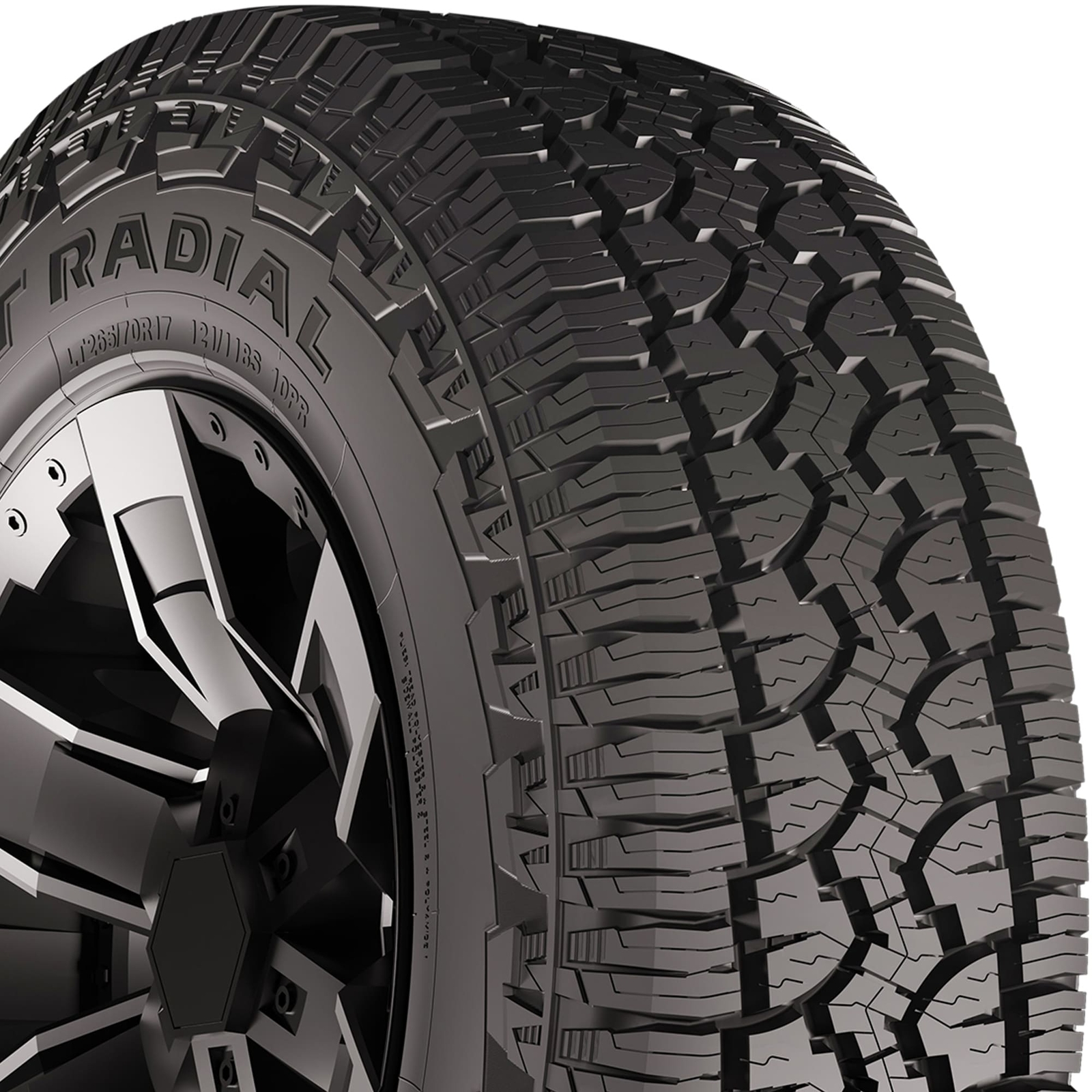 1 New Gt Radial Adventuro Atx – P255x70r16 Tires 2557016 255 70 16