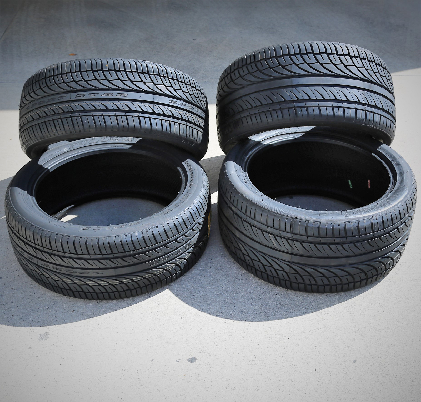 4 New Fullway HP108 2x 275/40R20 106V & 2x 315/35ZR20 110W A/S Performance Tires