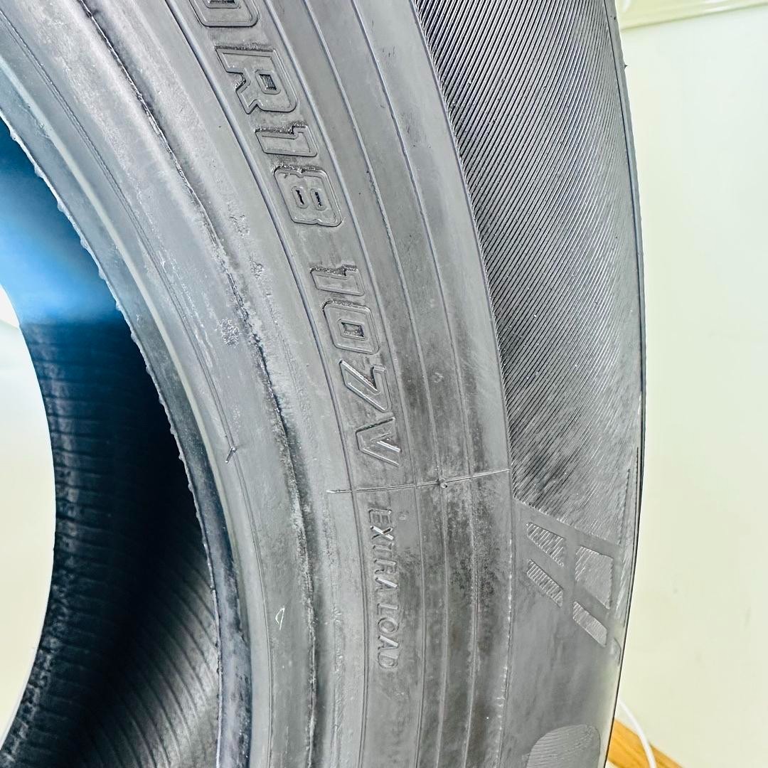 235/60R18 Used Tire Yokohama Geolander 10/32 107v DOT 1625