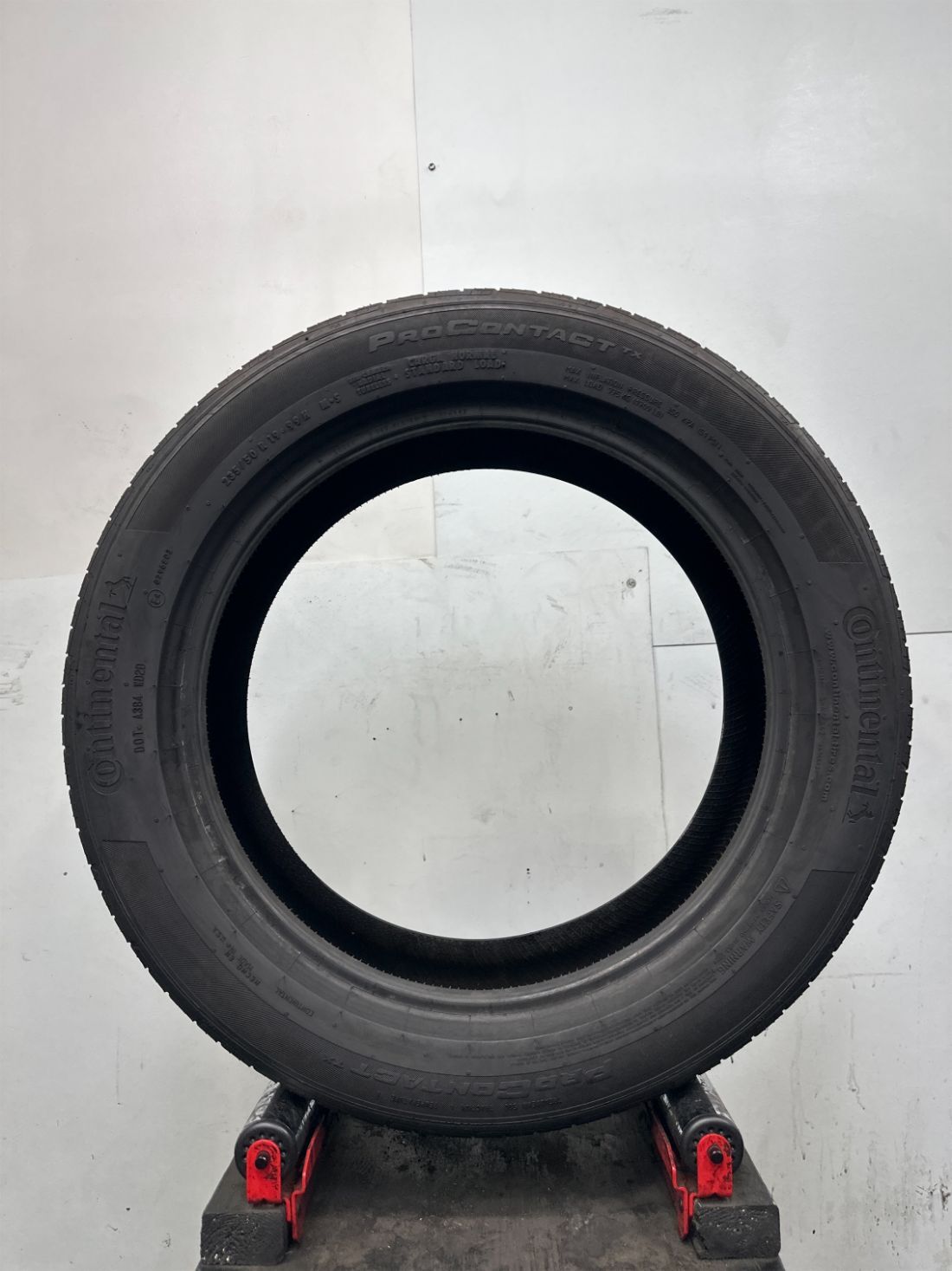 1 Continental ProContact TX Used Tire P235/50R19 2355019 235/50/19 7/32
