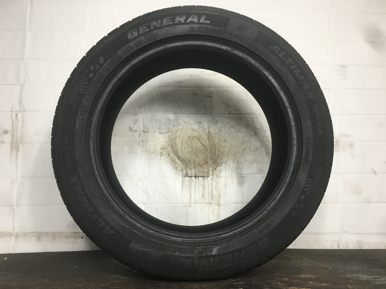 [1] General Altimax 365AW P245/50R20 245 50 20 Tire 9.0-9.75/32